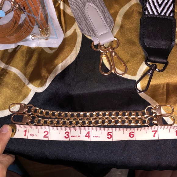 NWOT Crossbody Straps And Purse Extender Lot - Picture 3 of 9